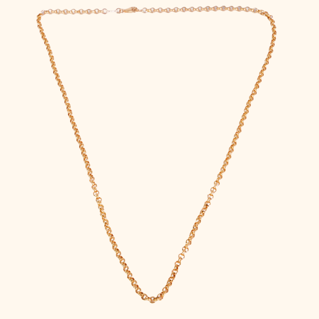 Collier Chaîne Doré Élégant – Bijou Féminin Tendance au Maroc