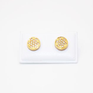 Petites boucles d'oreilles en or 18K pour bébés