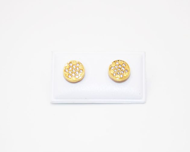 Petites boucles d'oreilles en or 18K pour bébés