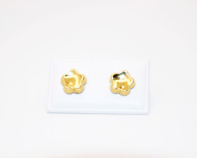 Petites boucles d'oreilles en or 18K pour bébés